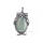 Collier pendentif en alliage de hibou vert Aventurine 18X25MM de mode européenne